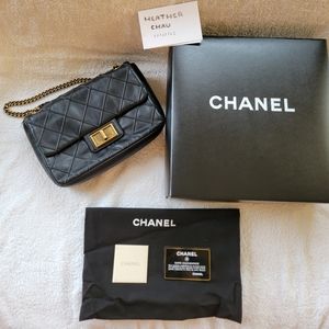 SOLD CHANEL Cosmos Reissue Flap Bag Quilted Calfskin